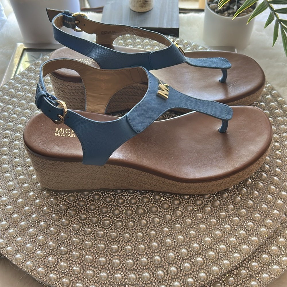 Michael Kors Blue Women's Sandals - Picture 3 of 4